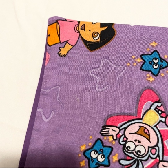 Dora The Explorer Pillowcase Homemade 21” x 12.5” Pillow Case - Picture 6 of 16